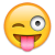 Emoticon with Tongue