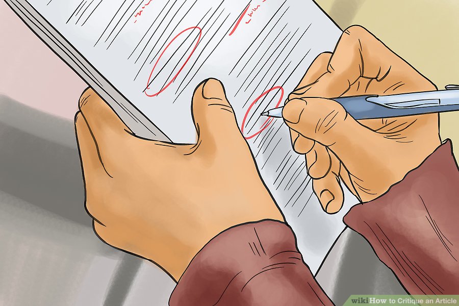 Critique Wikihow